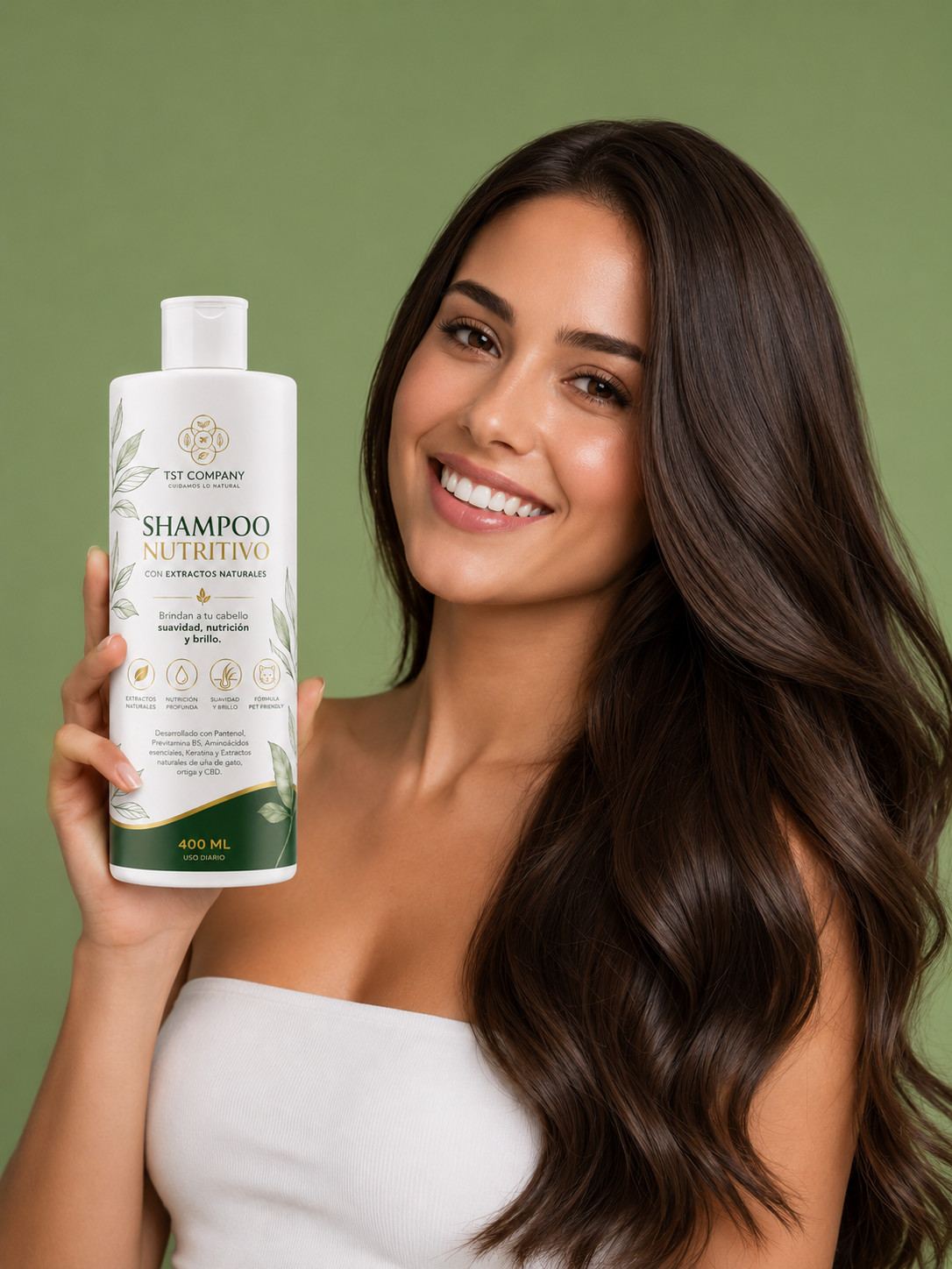 SHAMPOO NUTRITIVO, 400ml - Imagen 2