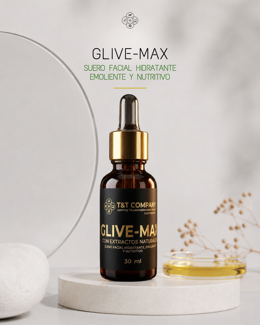 GLIVE -MAX, SERUM FACIAL, 30ml