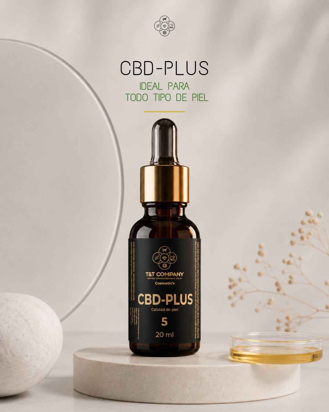CBD-PLUS, PARA USO DIARIO, 30ML