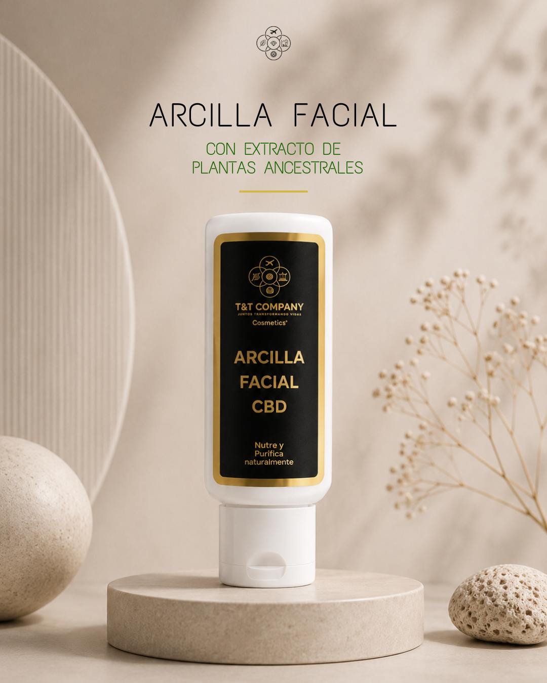 ARCILLA FACIAL EXTRAVIRGEN, 30ml