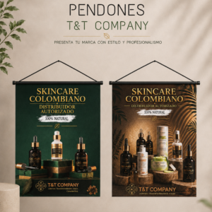 PENDONES CORPORATIVOS T&T COMPANY