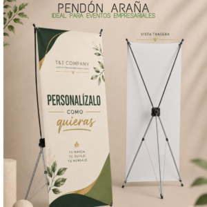 PENDON ARAÑA PERSONALIZABLE CORPORATIVO